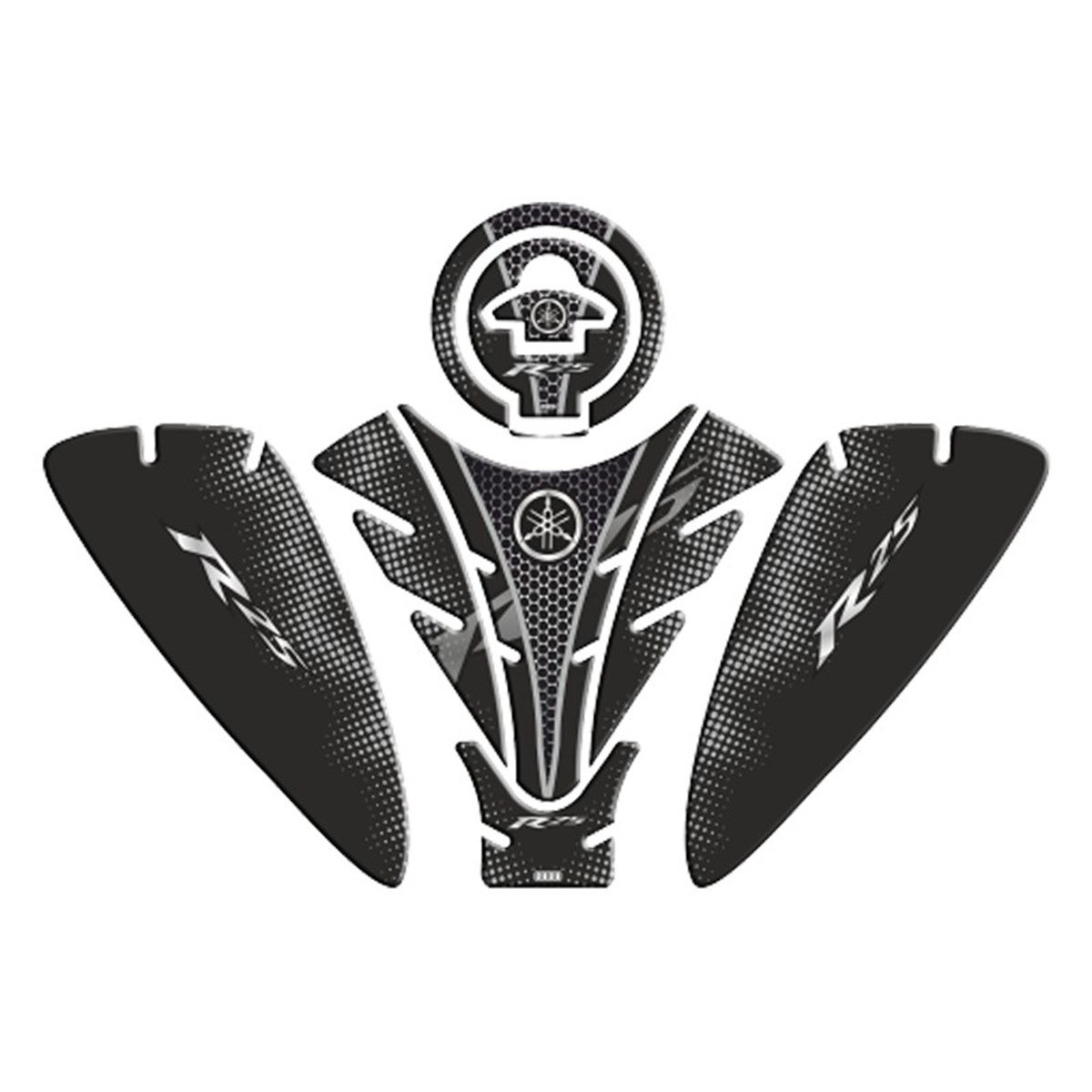 YAMAHA R25 2019-22 UYUMLU TANK PAD SET 002