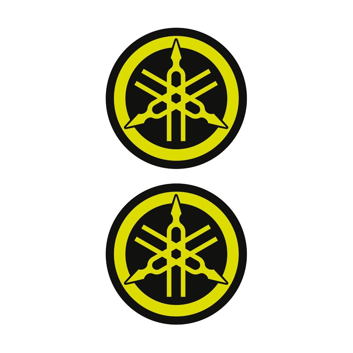 Yamaha Sarı Koruma Takozu Damla Sticker Modeli