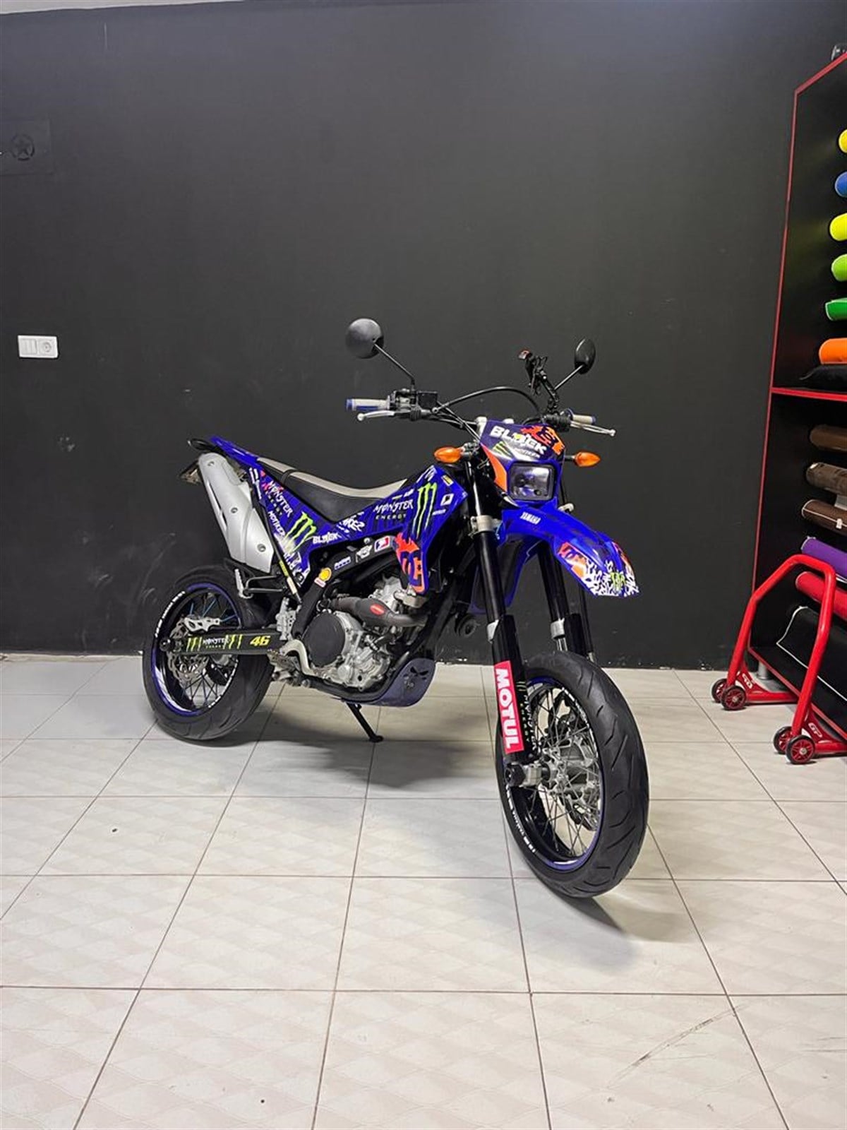 Yamaha WR250 Sticker Etiket Modeli