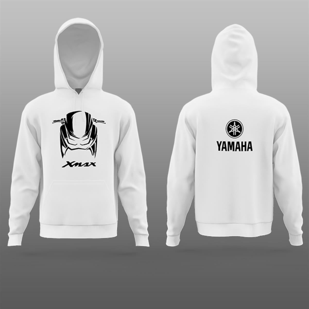 Yamaha Xmax Beyaz  Sweatshirt Modeli