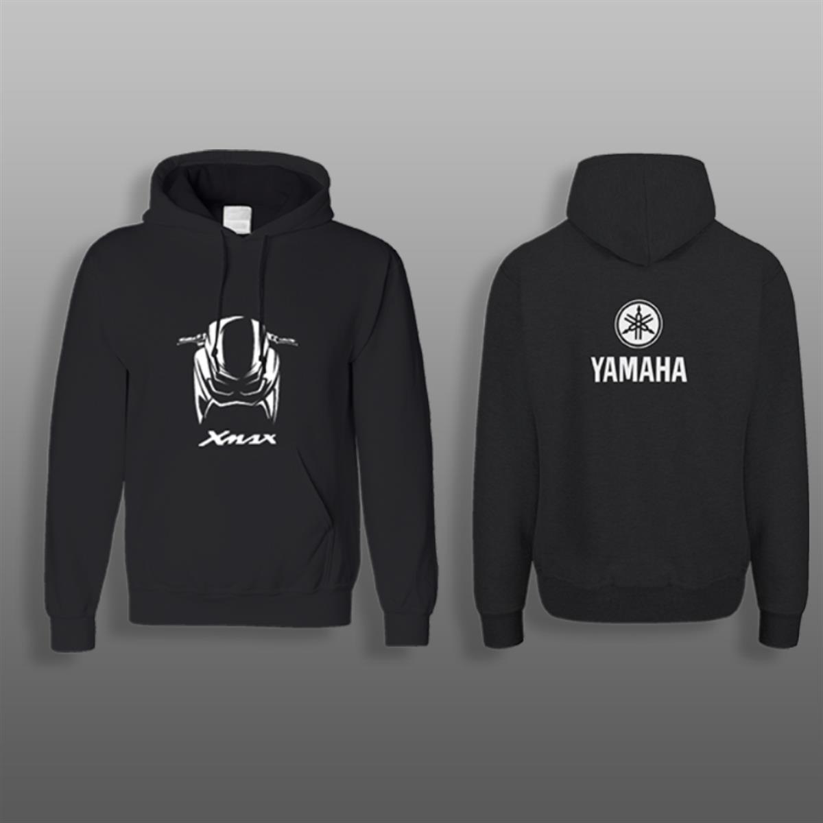 Yamaha Xmax Siyah Sweatshirt Modeli