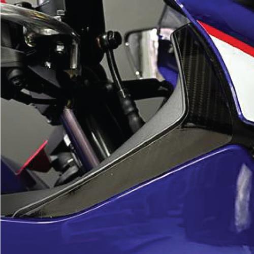 Yamaha YZF-R25 2019-2023 Far Yanı Karbon Sticker Etiket Modeli