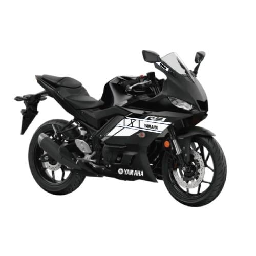 YAMAHA YZF-R25 2019-2024 R3 Tasarım Motosiklet Sticker Etiket Modeli