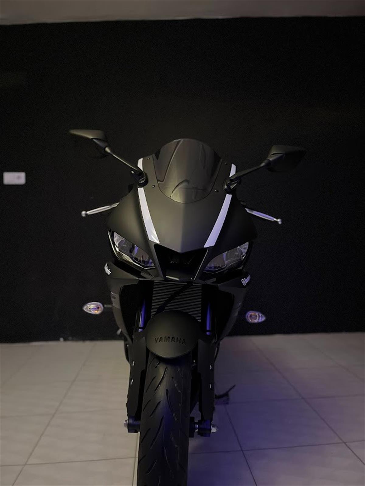 Yamaha Yzf R3 Ön Kafa Grenaj Şerit Sticker Etiket Model