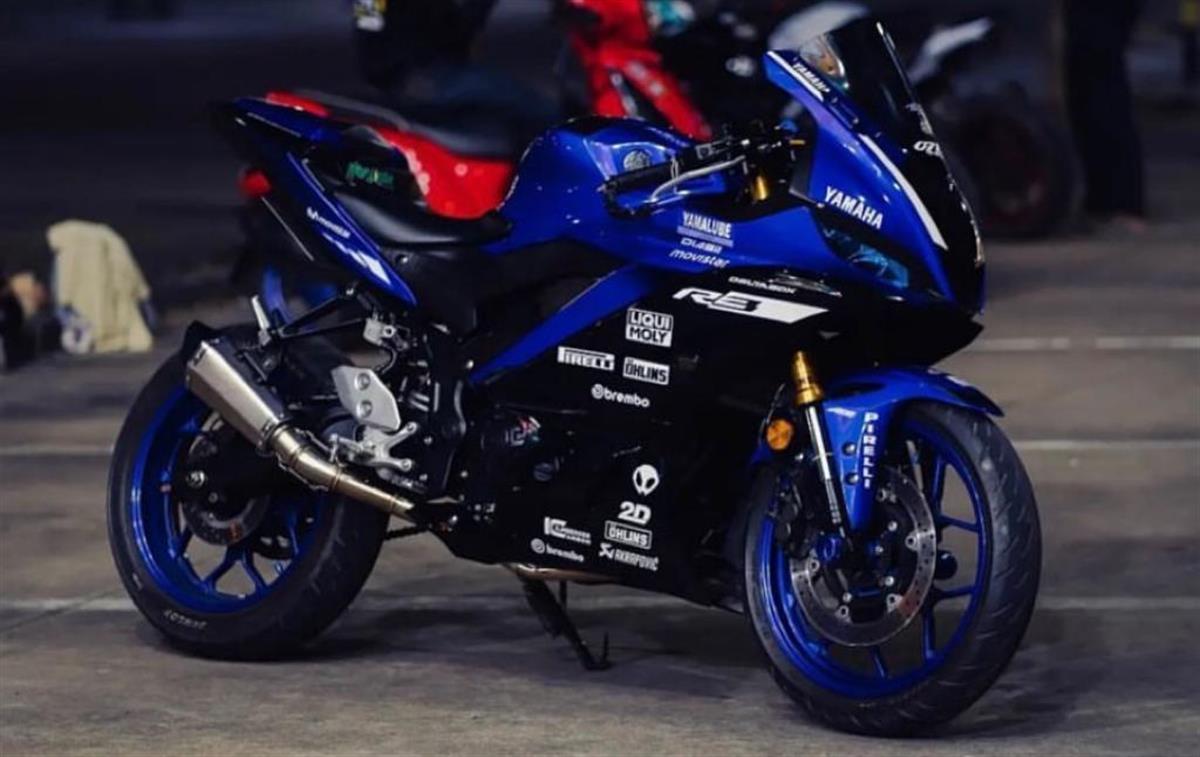 Yamaha YZF R3 Sticker Etiket Model