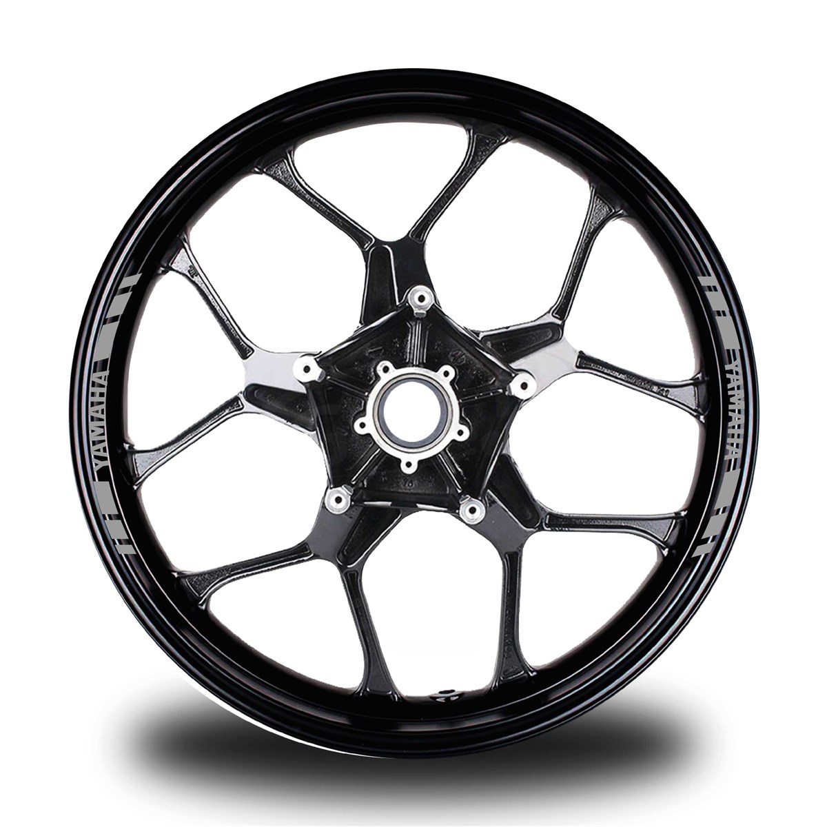 YAMAHAYAZILI KISA DIŞ ŞERİT 8'Lİ JANT STICKER MODELİ