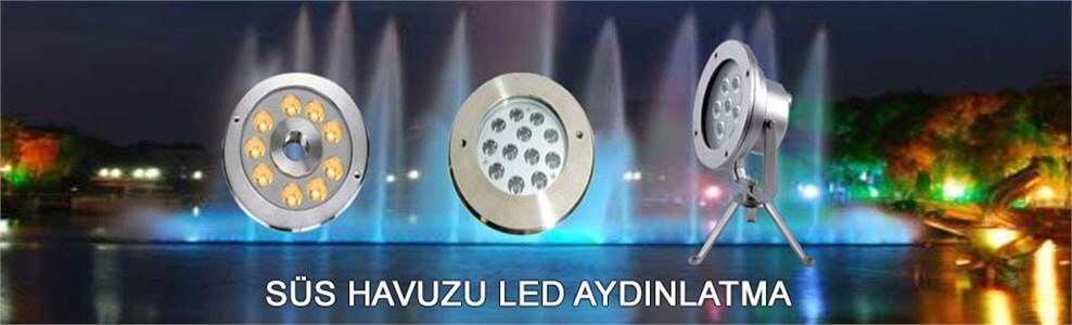 Süs Havuzu Led Aydınlatma
