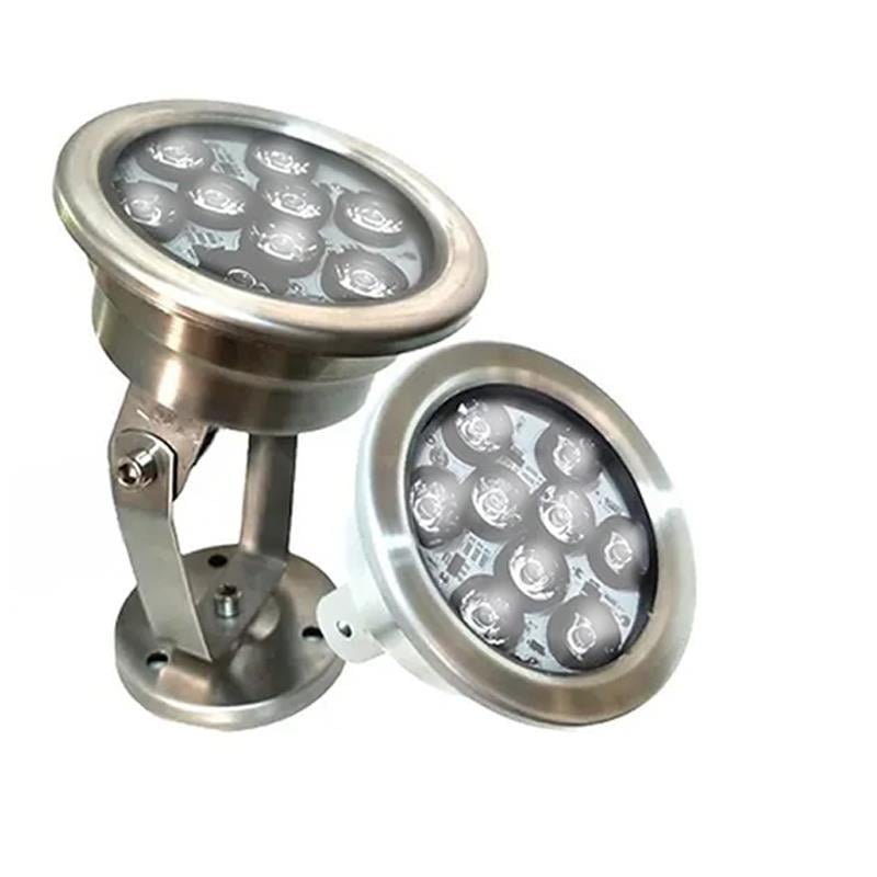 9 Ledli Süs Havuz Lambası Beyaz