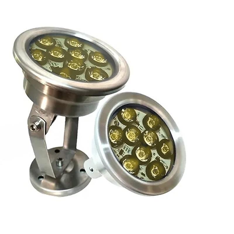 9 Ledli Süs Havuz Lambası Sarı