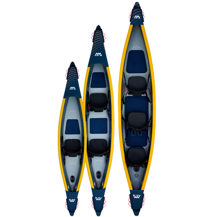 Üç Kişilik Aqua Marina Şişme Kano Tomahawk Kayak