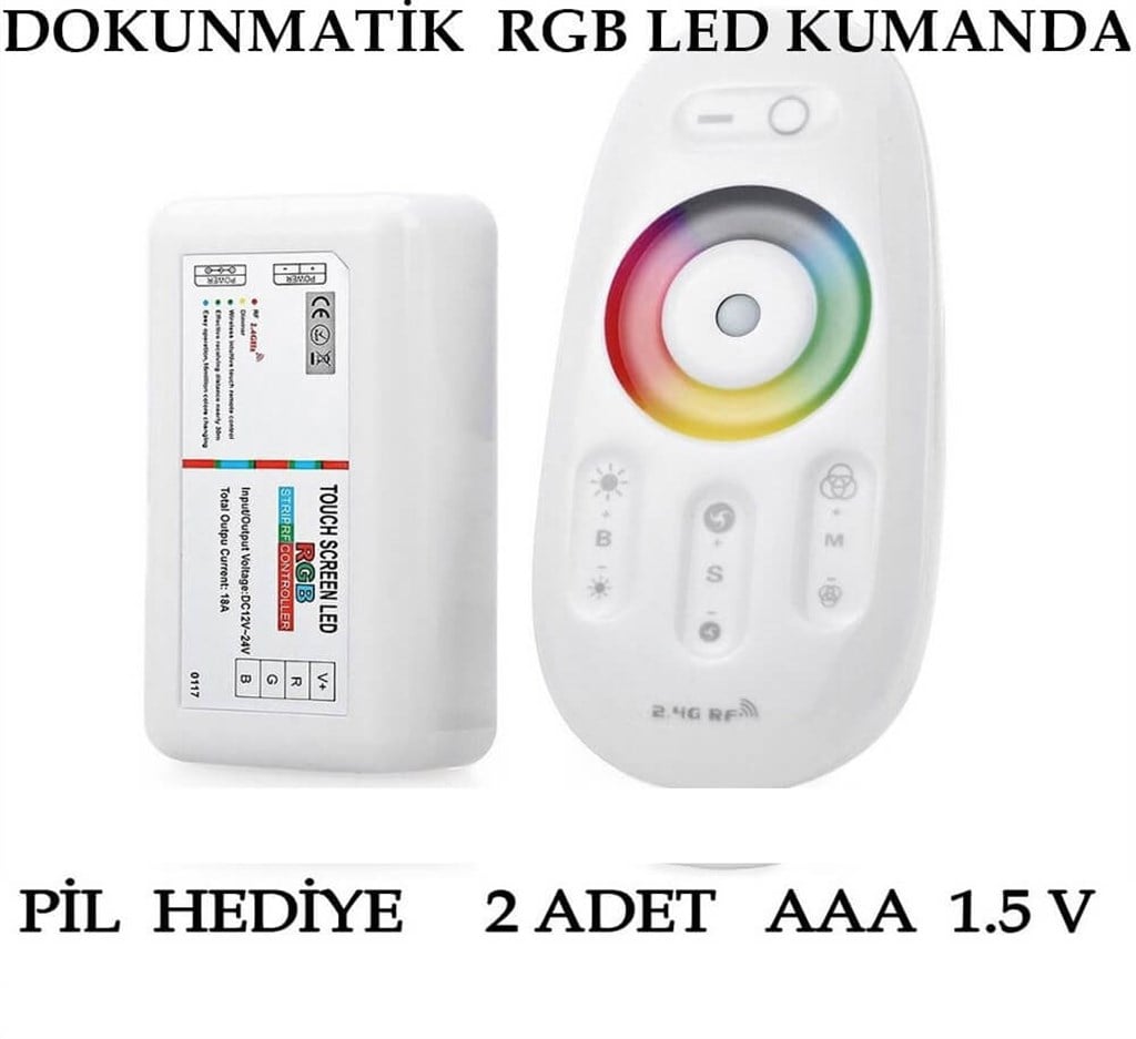 Dokunmatik rgb Led Kumanda