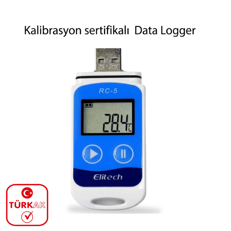Kalibrasyon Sertifikalı DataLogger