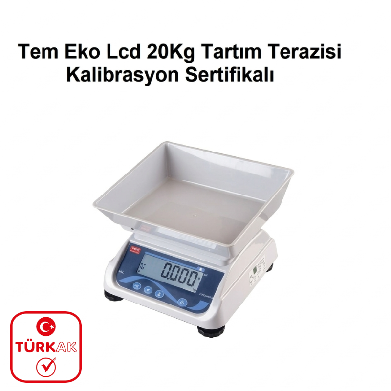 Kalibrasyon Sertifikalı Terazi
