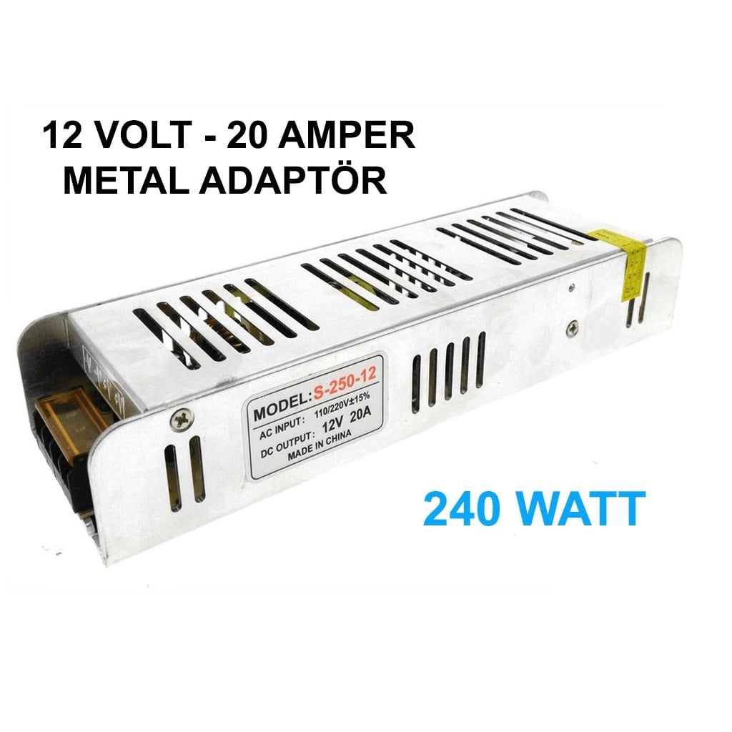 Led Trafosu 12vdc 20 A