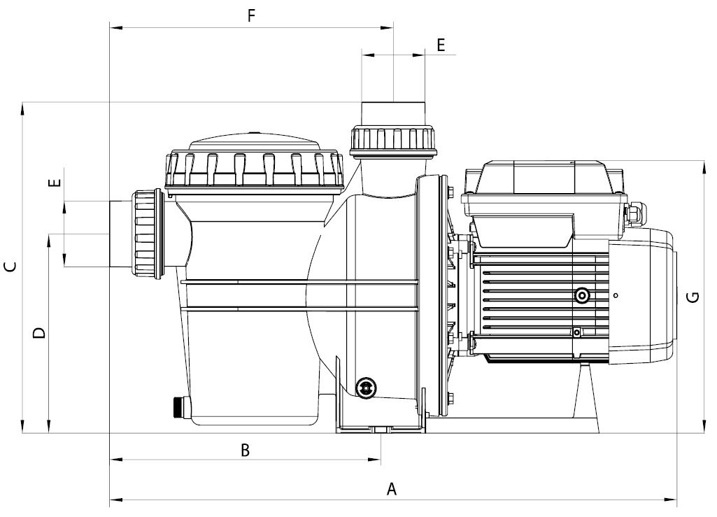 Noxplus 2 Havuz Pompası
