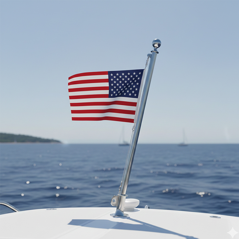 Tekne ve Yat İçin Amerika Bayrağı Polyester