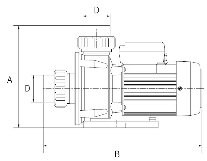 Wiper Spa Pompası – Masaj Havuzu için