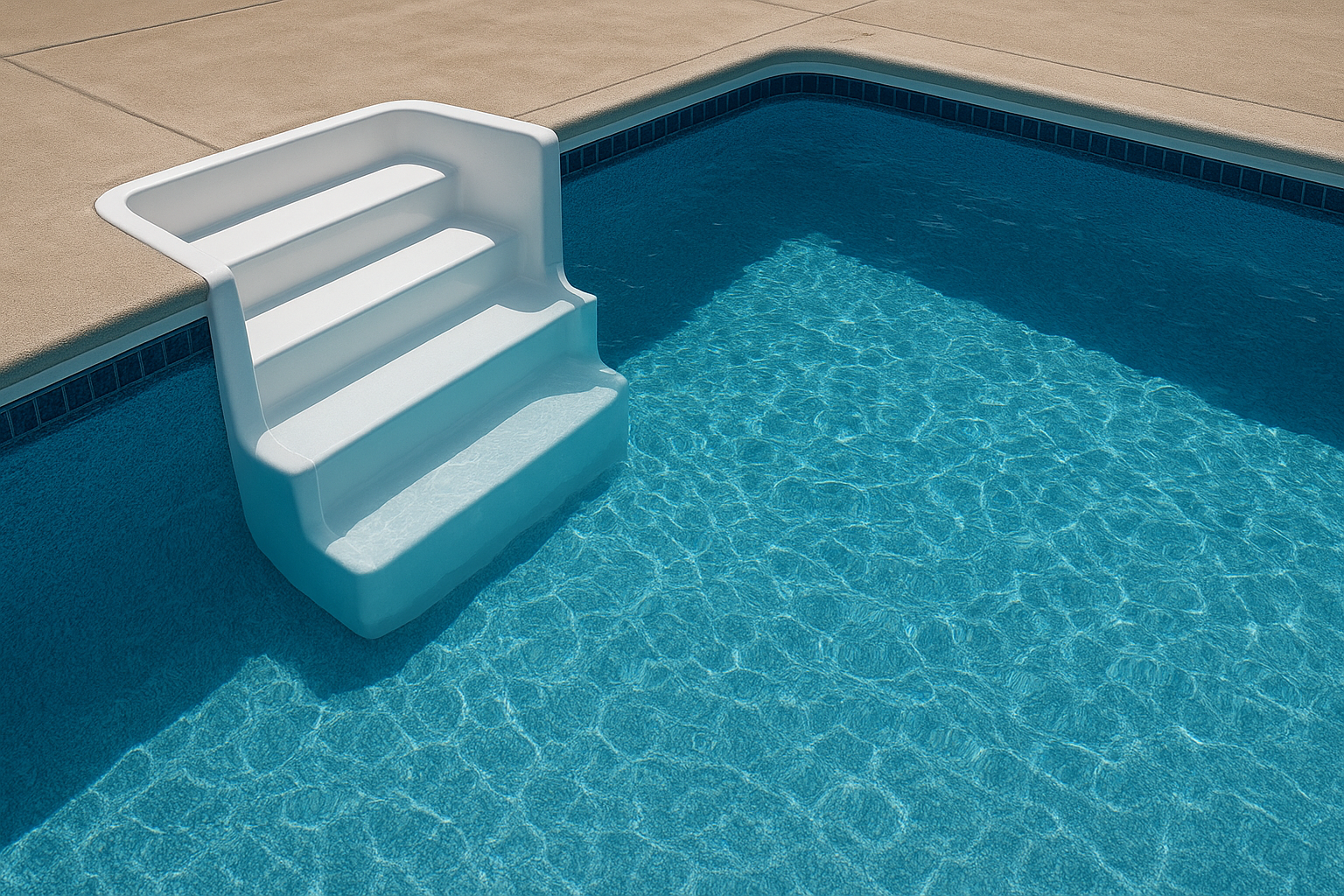 Polyester Havuz Merdiveni