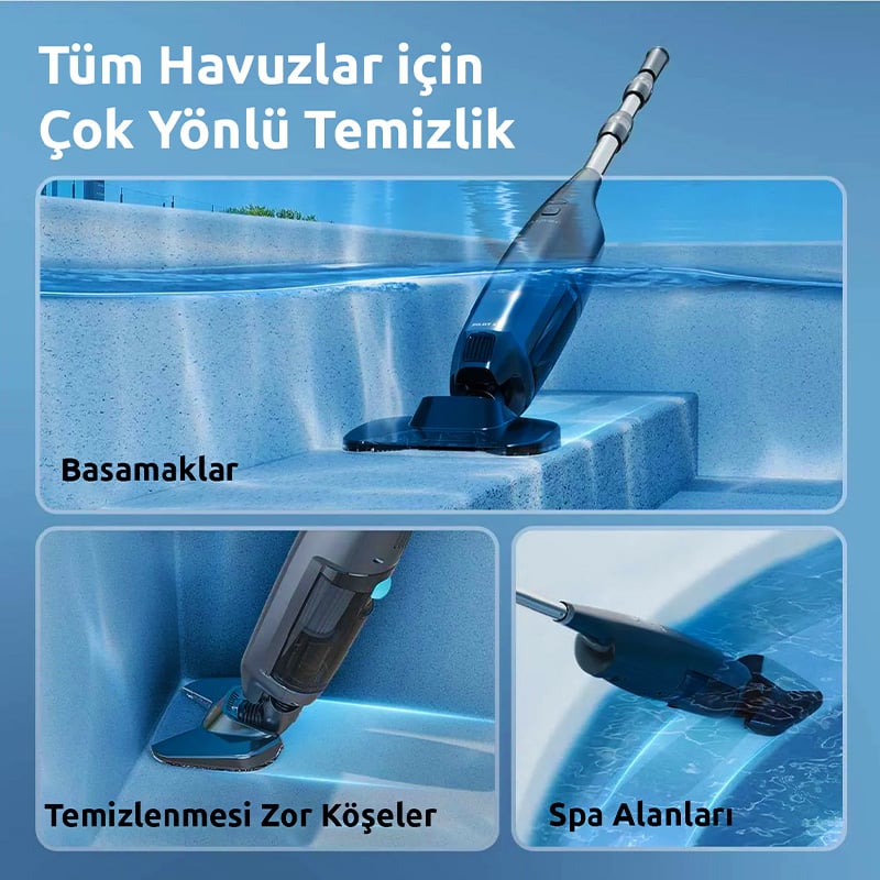 Aiper Pilot X1 El Tipi Havuz Süpürgesi
