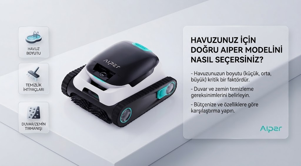 Doğru Aiper Havuz Robotu Seçim Rehberi