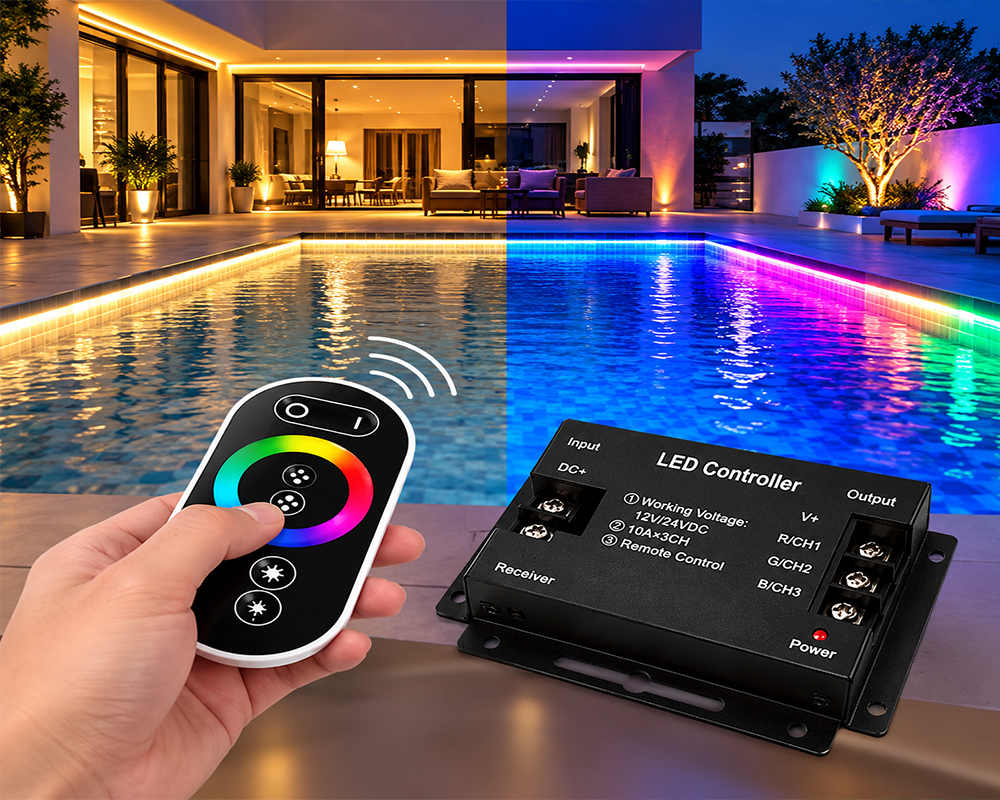 RF Dokunmatik Kumandalı LED Kontrol Ünitesi Ana Görsel