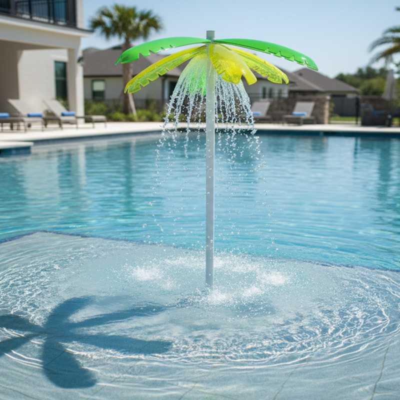 Palmiye Çocuklar İçin Havuz Şelalesi