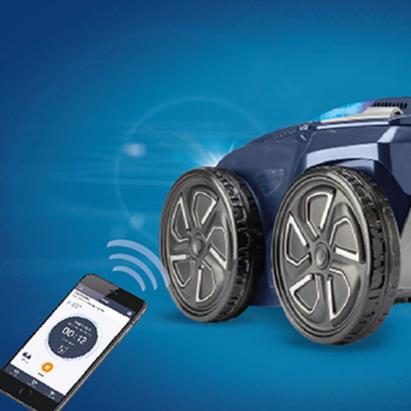 Zodiac RA 6700 iQ 4WD Çekiş Sistemi ve Su Hattı Temizliği