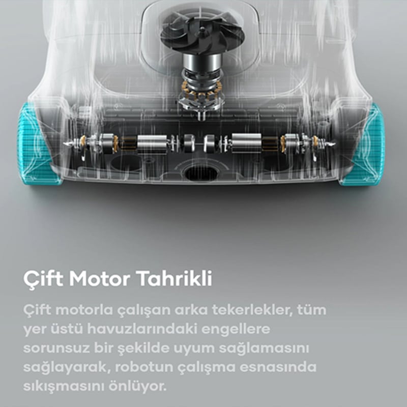 Aiper Scuba E1 Çift Katmanlı Filtre Sistemi