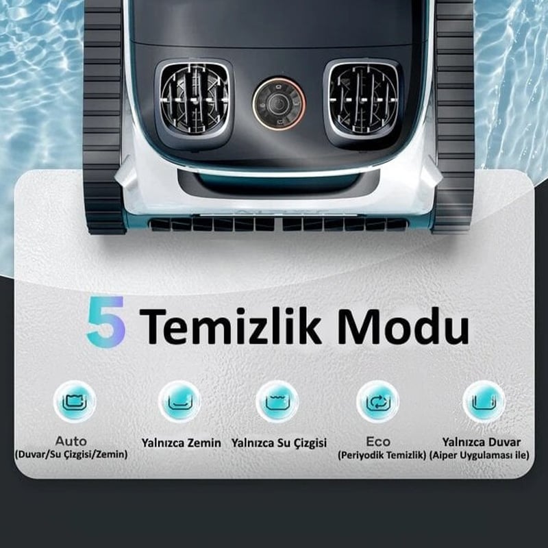 Aiper Scuba N1 Max Navigasyon ve Batarya Teknolojisi