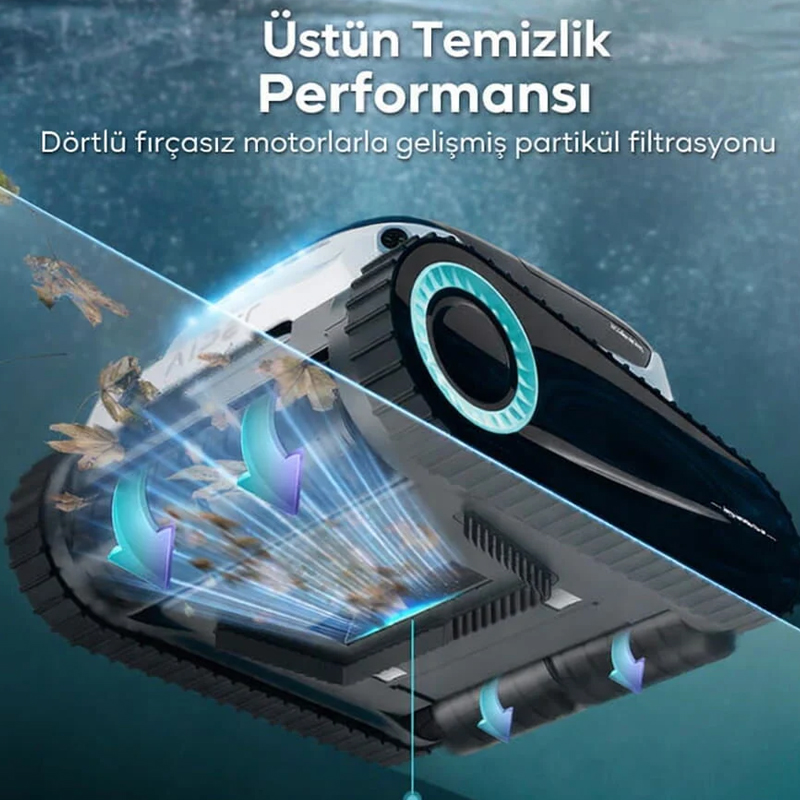 Aiper Scuba N1 Max Otomatik Park ve Kolay Taşıma