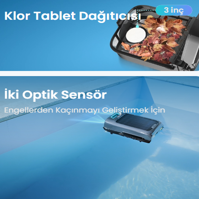 Aiper Surfer S2 Filtre Haznesi ve Çekmece Sepeti