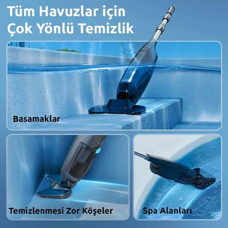 Aiper Pilot X1 El Tipi Havuz Süpürgesi Ana Görsel