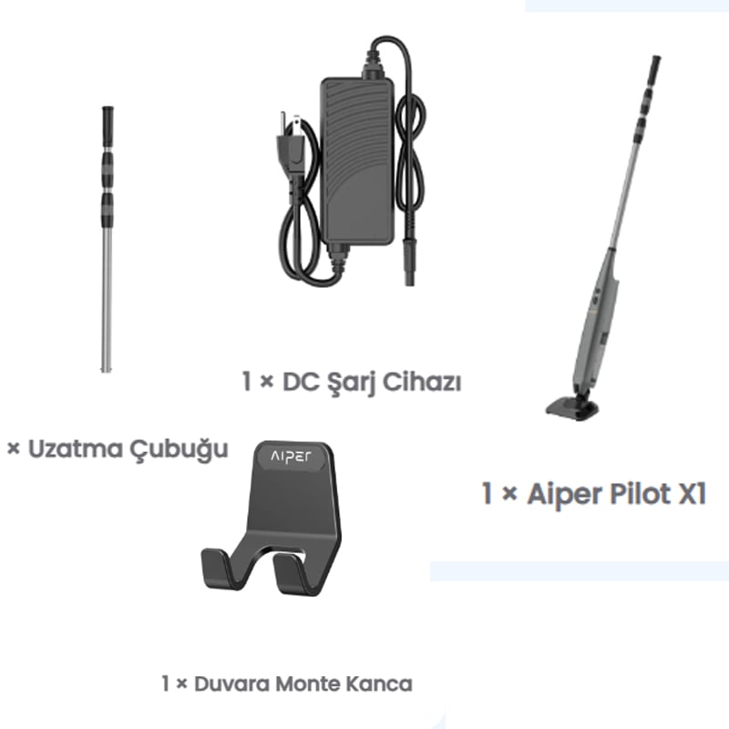 Aiper Pilot X1 Yüzey Uyumlu Başlık