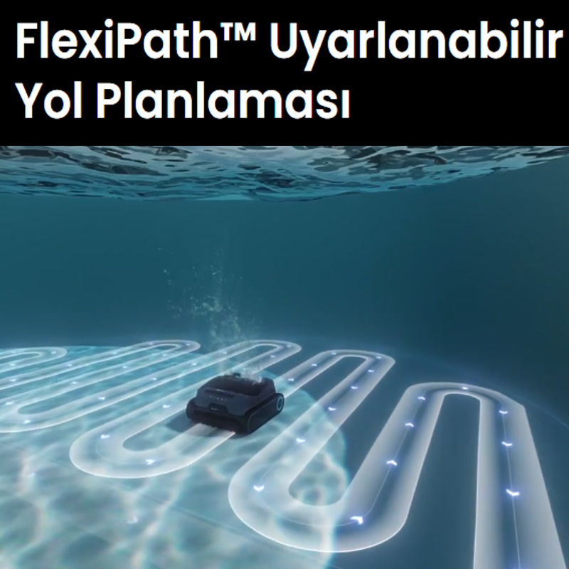 Aiper Scuba X1 Pro MicroMesh Ultra İnce Çift Kademeli Filtrasyon