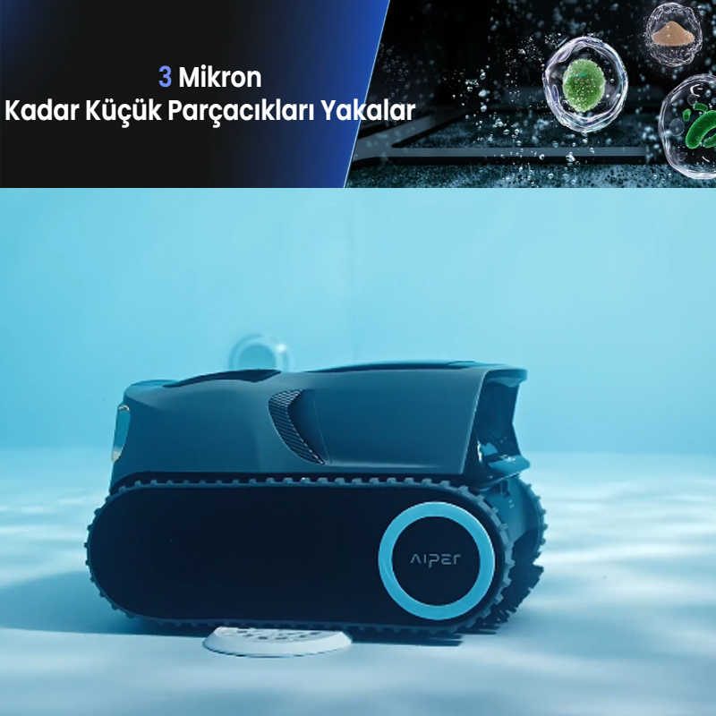 Aiper Scuba X1 Pro Max Yüzey Zemin Duvar Temizliği