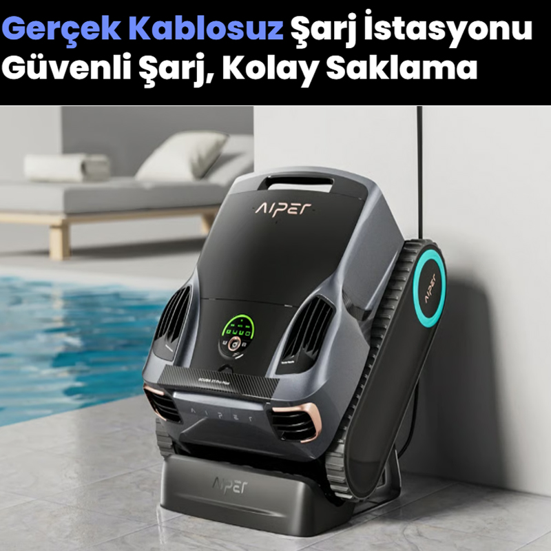 Aiper Scuba X1 Pro Max Ultrasonik Sensör ve TVC Motor