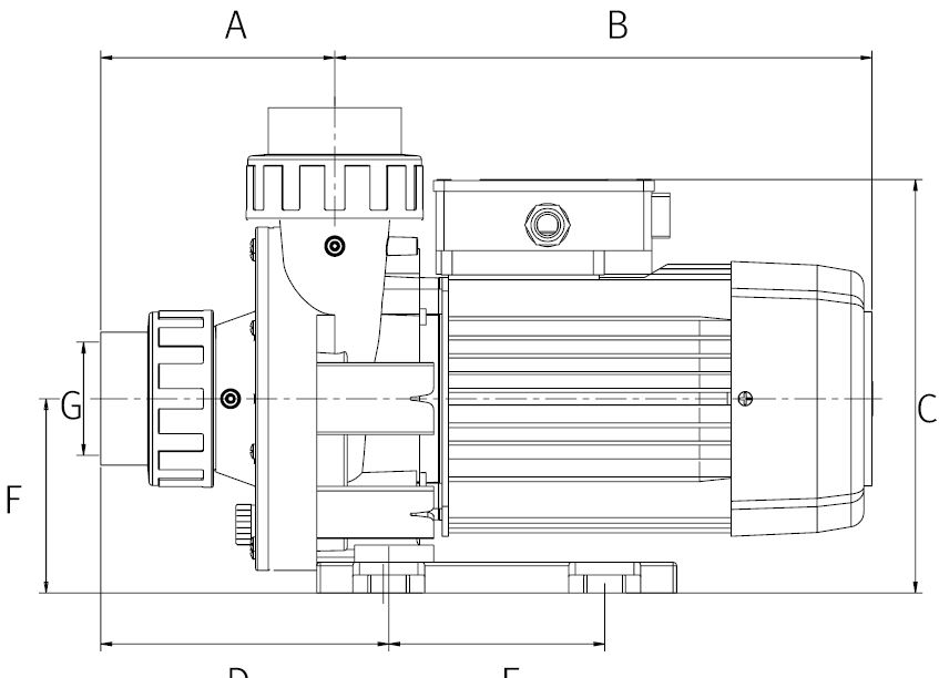 Wiper 3 Spa Pompası – Masaj Havuzu için