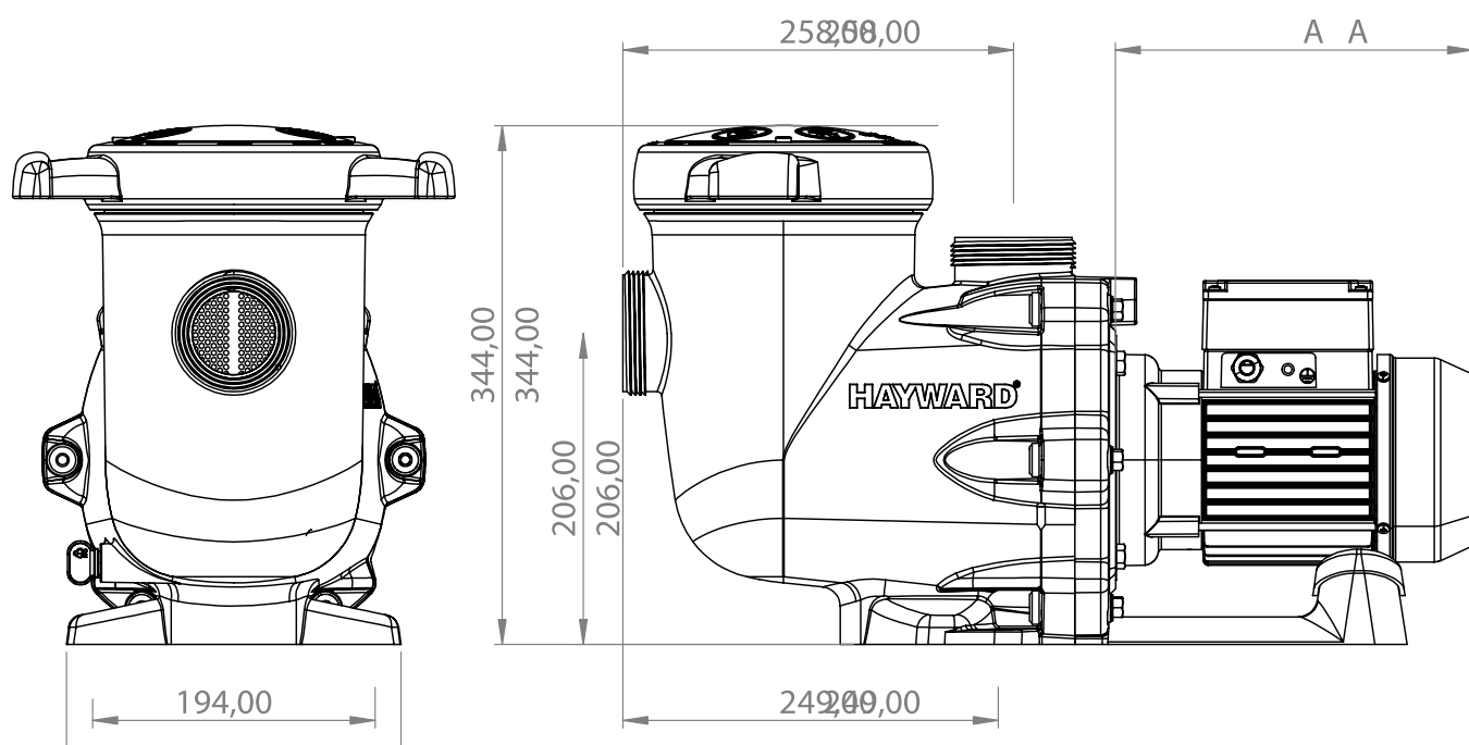 Hayward TriStar Havuz Pompası