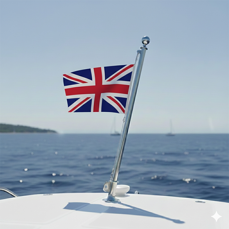 Tekne ve Yat İçin Hollanda Bayrağı Polyester