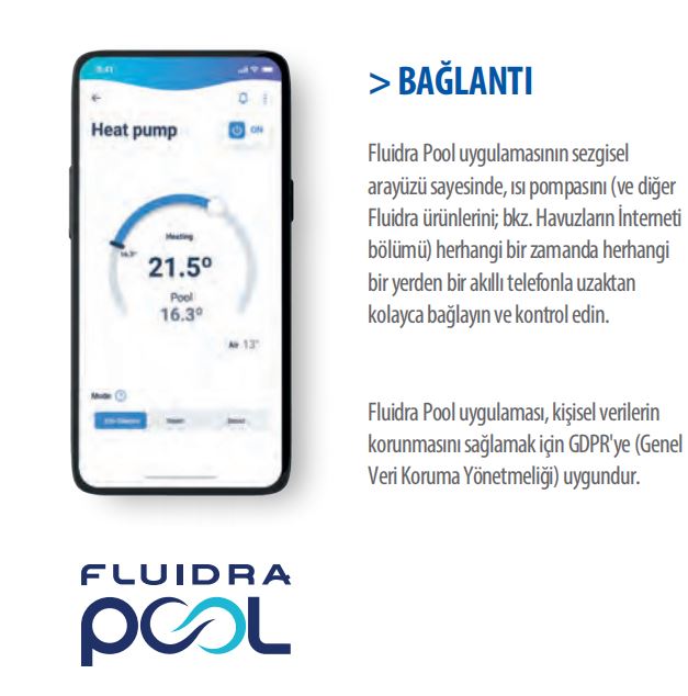 Zodiac Isı Pompası Konforlu Kullanım