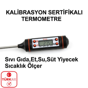 Kalibrasyon Onaylı Termometre
