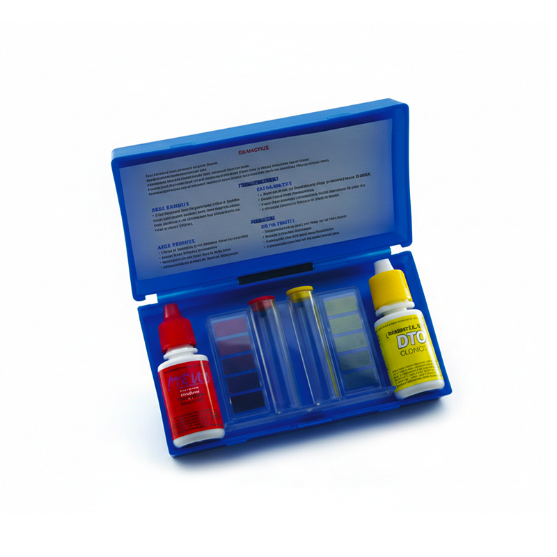 Ph + klor sıvılı test kiti