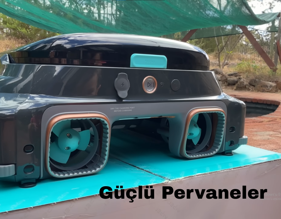Güçlü Emişli Havuz Robotu