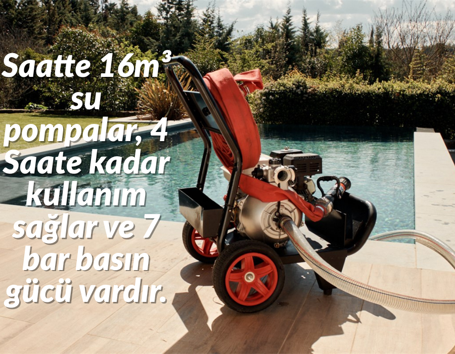 Havuzdan Yangın Söndürme Cihazı