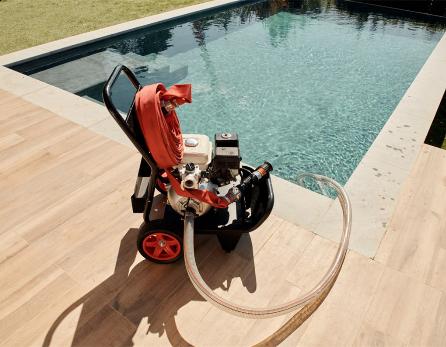 Havuzdan Yangın Söndürme Cihazı