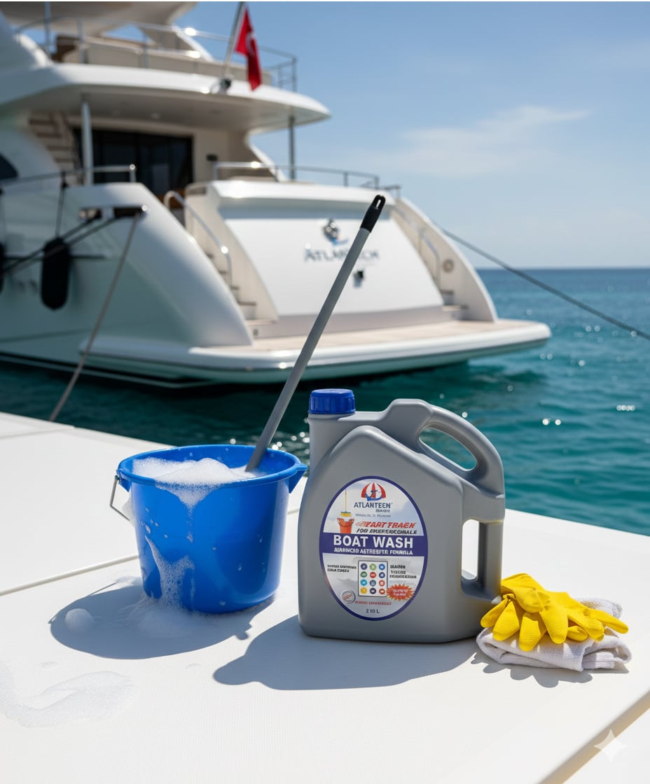 Tekne ve Yat Marin Yüzey Temizleyici
