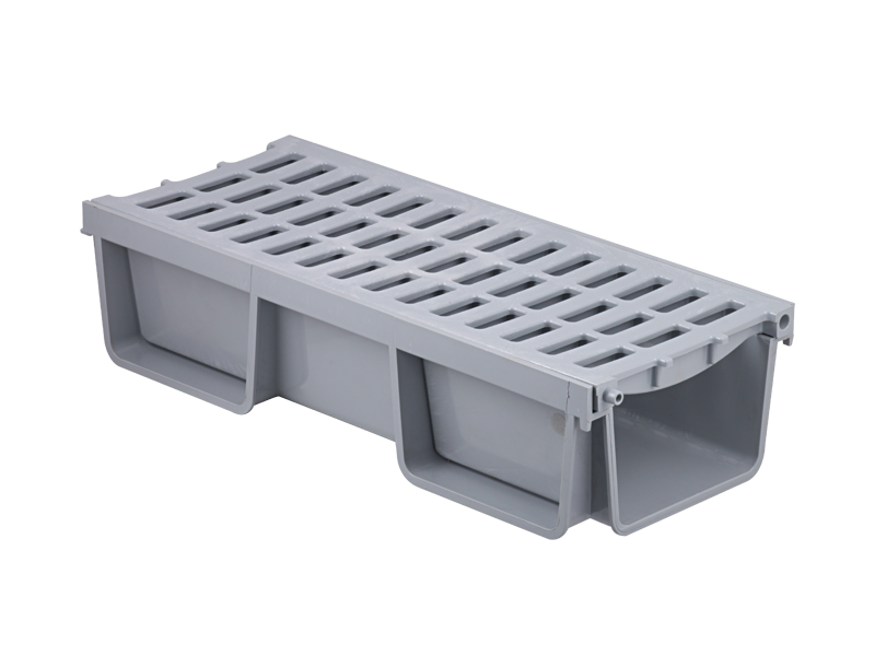 20 cm Kanal Izgarası Komple 9.5cm Derinlik