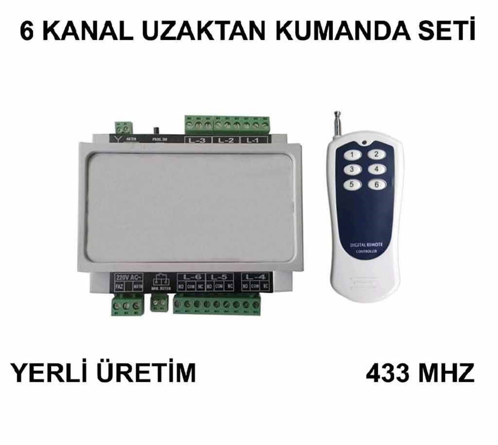 6 Kanal Uzaktan Kumanda 