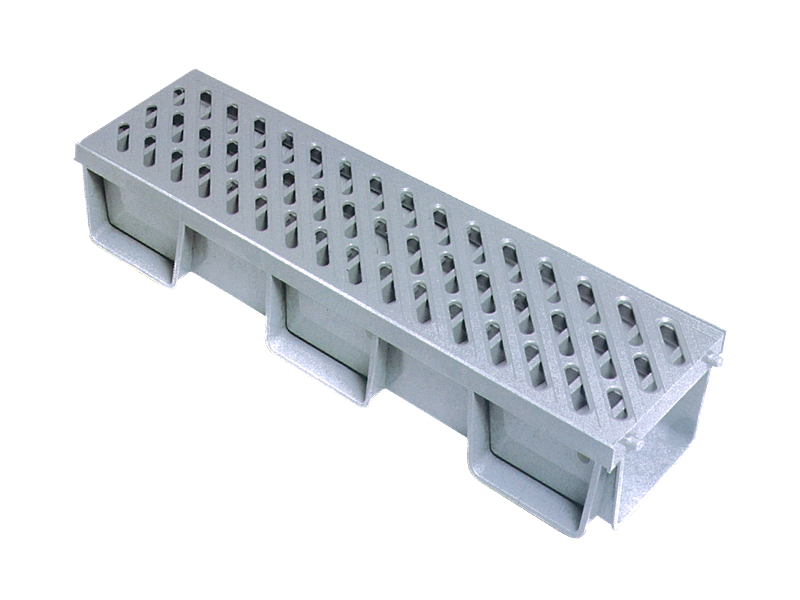 Düz Oluklu Kanal Izgarası