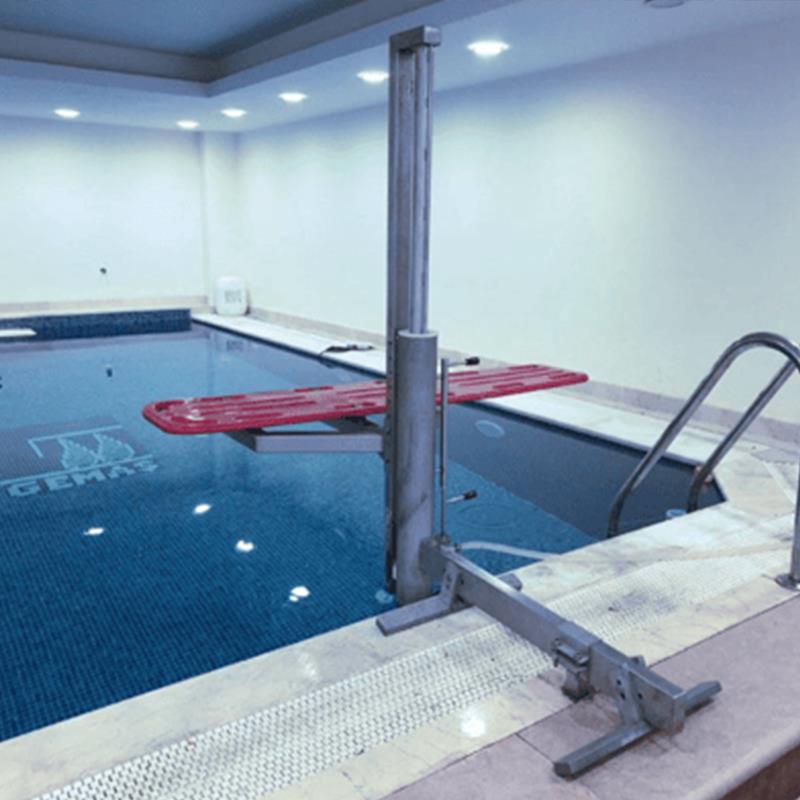 Engelli Havuz Asansörü Sedyeli